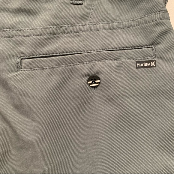 Hurley Nike Dri-Fit Youth Boys Shorts, Grey Size 16 - Picture 5 of 9